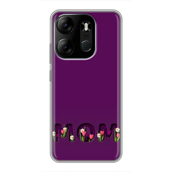 Чехол с рисунком «Мама с цветами» для TECNO Spark Go 2023 (BF7) Чехол с рисунком «Мама с цветами» для TECNO Spark Go 2023 (BF7)