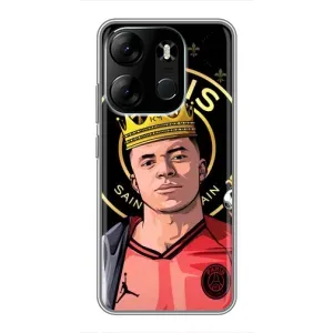 Чохол (TPU) з Футболістом на Tecno Spark Go 2023 (BF7) (Mbappe King)