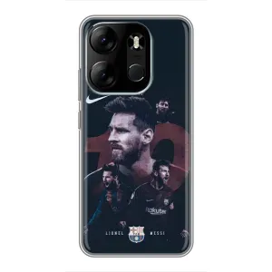 Чехлы Лео Месси Аргентина для Tecno Spark Go 2023 (BF7) (Месси 10)