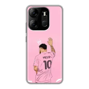 Чехлы Лео Месси в Майами на Tecno Spark Go 2023 (BF7) (Месси Маями)