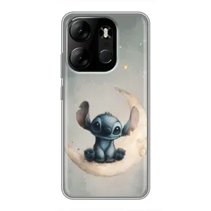 Чехол с рисунком Стич для TECNO Spark Go 2023 (BF7) (Милый Стич)