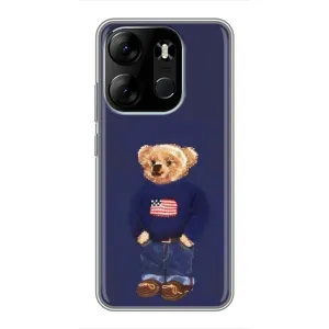 Чохли Мішка Тедді для Техно Спарк го (2023) (Мішка USA)
