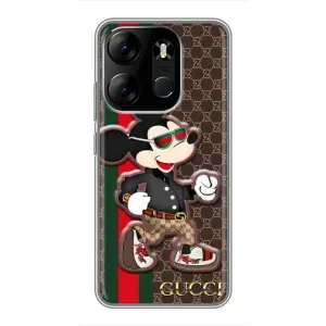 Чохли бренд ГУЧЧІ для Tecno Spark Go 2023 (BF7) (Маус Гуччи)