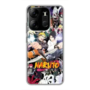 Купить Чехлы на телефон с принтом Anime для Tecno Spark Go 2023 (BF7) (Наруто постер)