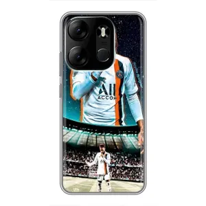 Силиконовый Чехол Tecno Spark Go 2023 (BF7) (Неймар ПСЖ)