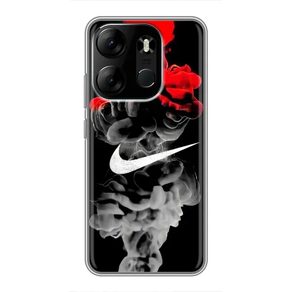 Чехол с рисунком «Nike дым» для TECNO Spark Go 2023 (BF7) Чехол с рисунком «Nike дым» для TECNO Spark Go 2023 (BF7)