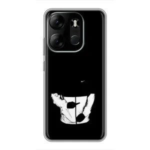 Силиконовый Чехол на Tecno Spark Go 2023 (BF7) с картинкой Nike (Nike стиль)