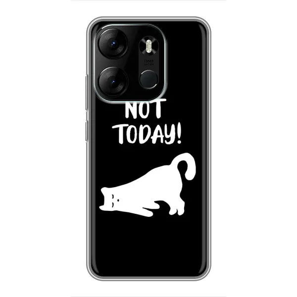 Чехол с рисунком «Not Today» для TECNO Spark Go 2023 (BF7) Чехол с рисунком «Not Today» для TECNO Spark Go 2023 (BF7)