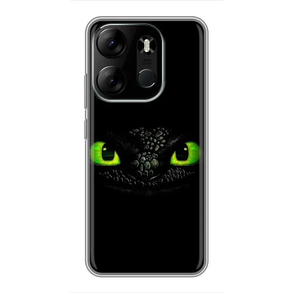Чехол с рисунком «Глаза Беззубика» для TECNO Spark Go 2023 (BF7) Чехол с рисунком «Глаза Беззубика» для TECNO Spark Go 2023 (BF7)