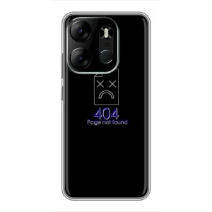 Чехол с рисунком «Ошибка 404» для TECNO Spark Go 2023 (BF7)