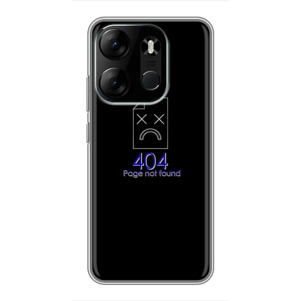 Чехол с рисунком «Ошибка 404» для TECNO Spark Go 2023 (BF7) Чехол с рисунком «Ошибка 404» для TECNO Spark Go 2023 (BF7)
