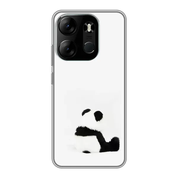 Чехол с рисунком «Панда обиделся» для TECNO Spark Go 2023 (BF7)
