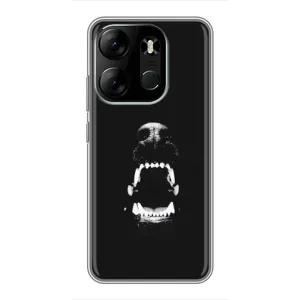 Чехол ДОБЕРМАН для Tecno Spark Go 2023 (BF7) (Пасть добермана)