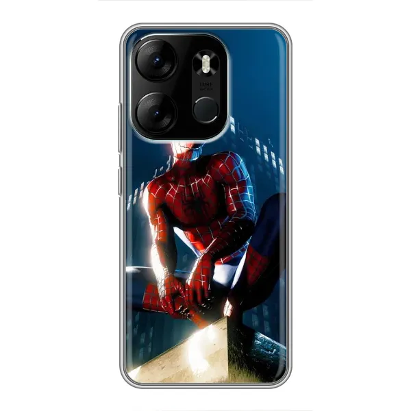 Чехол с рисунком «Паук на доме» для TECNO Spark Go 2023 (BF7) Чехол с рисунком «Паук на доме» для TECNO Spark Go 2023 (BF7)