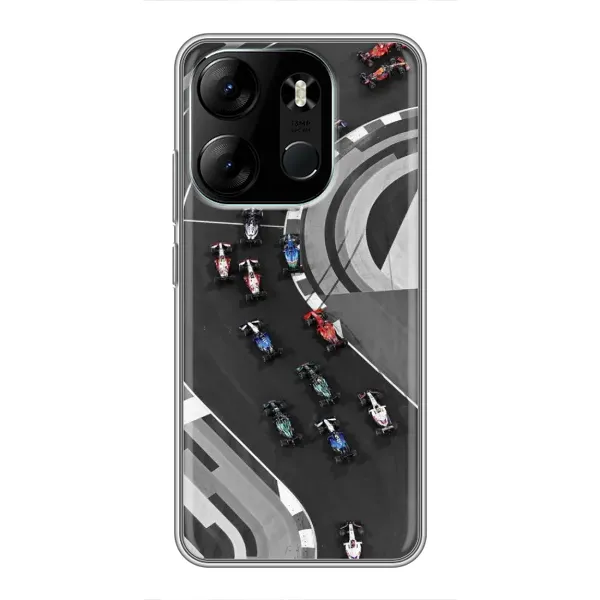 Чехол с рисунком «Гонки ф1» для TECNO Spark Go 2023 (BF7) Чехол с рисунком «Гонки ф1» для TECNO Spark Go 2023 (BF7)