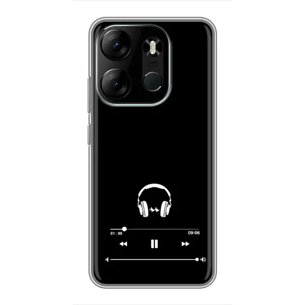 Чехол с рисунком «Плеер» для TECNO Spark Go 2023 (BF7) Чехол с рисунком «Плеер» для TECNO Spark Go 2023 (BF7)
