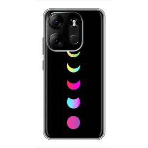 Чохол (ТПУ) з планетами на Tecno Spark Go 2023 (BF7) (Повнолуння)