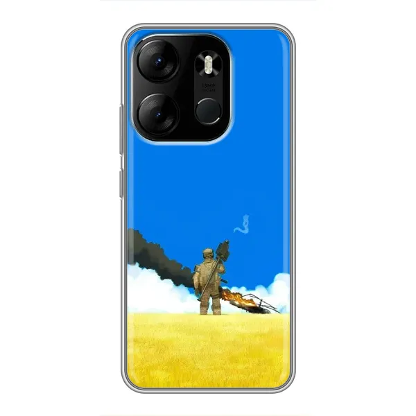 Чехол с рисунком «Попадание» для TECNO Spark Go 2023 (BF7) Чехол с рисунком «Попадание» для TECNO Spark Go 2023 (BF7)