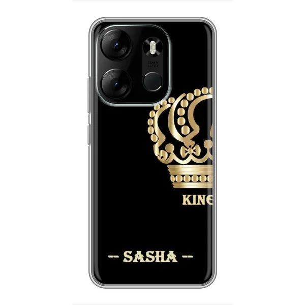 Чехол с рисунком «SASHA» для TECNO Spark Go 2023 (BF7) Чехол с рисунком «SASHA» для TECNO Spark Go 2023 (BF7)