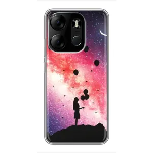 Силіконові Чохли Коханій людині для Tecno Spark Go 2023 (BF7) (Кулі в небі)