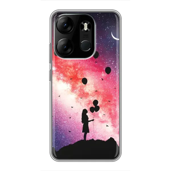 Чехол с рисунком «Шарики в небе» для TECNO Spark Go 2023 (BF7) Чехол с рисунком «Шарики в небе» для TECNO Spark Go 2023 (BF7)