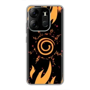 Купить Чехлы на телефон с принтом Anime для Tecno Spark Go 2023 (BF7) (Солнце Наруто)
