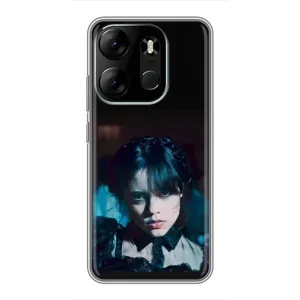 Чохол з картинкою Венсдей на Tecno Spark Go 2023 (BF7) (Танець Венсдей)
