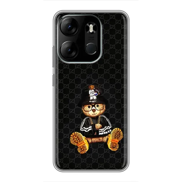 Чехол с рисунком «Тедди Гуччи» для TECNO Spark Go 2023 (BF7) Чехол с рисунком «Тедди Гуччи» для TECNO Spark Go 2023 (BF7)