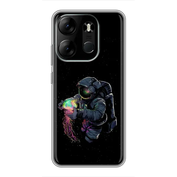Чехол с рисунком «В руках земля» для TECNO Spark Go 2023 (BF7) Чехол с рисунком «В руках земля» для TECNO Spark Go 2023 (BF7)