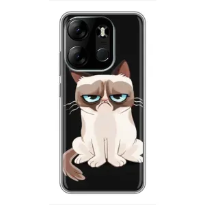 Чехол на тематику: Коты для TECNO Spark Go 2023 (BF7) (Взгляд кота)