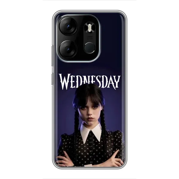 Чехол с рисунком «Wednesdey» для TECNO Spark Go 2023 (BF7) Чехол с рисунком «Wednesdey» для TECNO Spark Go 2023 (BF7)