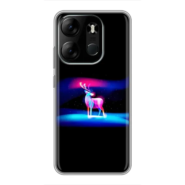 Чехол с рисунком «Яркий олень» для TECNO Spark Go 2023 (BF7) Чехол с рисунком «Яркий олень» для TECNO Spark Go 2023 (BF7)
