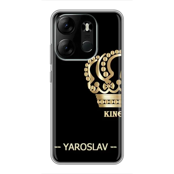 Чехол с рисунком «YAROSLAV» для TECNO Spark Go 2023 (BF7) Чехол с рисунком «YAROSLAV» для TECNO Spark Go 2023 (BF7)
