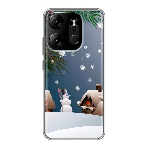 Чехол с рисунком «Зима» для TECNO Spark Go 2023 (BF7) Чехол с рисунком «Зима» для TECNO Spark Go 2023 (BF7)