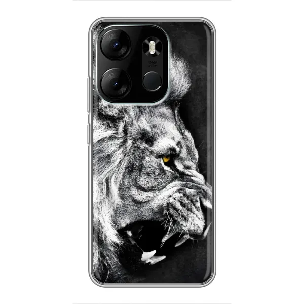Чехол с рисунком «Злой ЛЕВ» для TECNO Spark Go 2023 (BF7) Чехол с рисунком «Злой ЛЕВ» для TECNO Spark Go 2023 (BF7)
