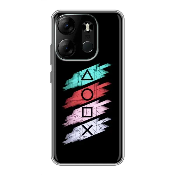 Чехол с рисунком «Значки Sony» для TECNO Spark Go 2023 (BF7) Чехол с рисунком «Значки Sony» для TECNO Spark Go 2023 (BF7)