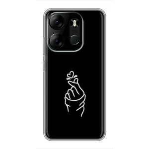 Чехлы (Знак сердечка) на Tecno Spark Go 2023 (BF7) (Знак Сердечка)