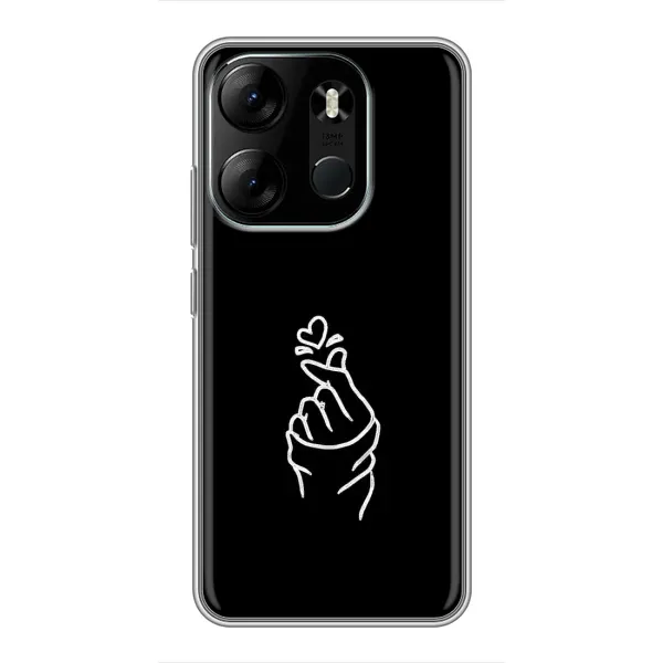 Чехол с рисунком «Знак Сердечка» для TECNO Spark Go 2023 (BF7) Чехол с рисунком «Знак Сердечка» для TECNO Spark Go 2023 (BF7)
