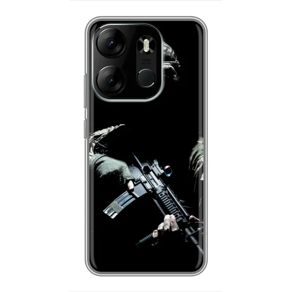 Чехол с рисунком «ЗСУ снайпер» для TECNO Spark Go 2023 (BF7) Чехол с рисунком «ЗСУ снайпер» для TECNO Spark Go 2023 (BF7)
