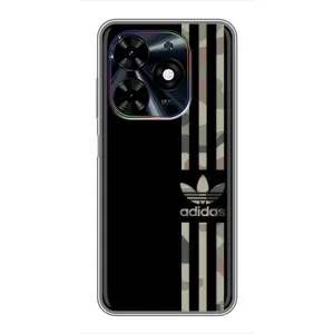 Чехол в стиле "Адидас" для Техно Спарк ГО (2024) (Adidas)