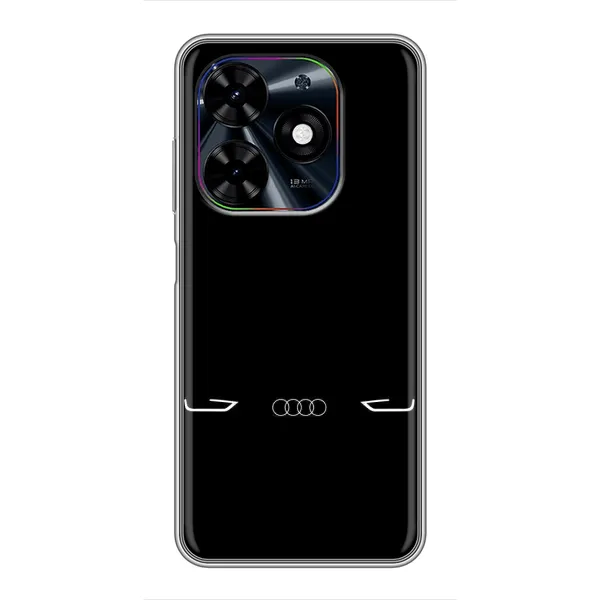 Чехол с рисунком «Силует Audi» для TECNO Spark Go 2024 (BG6) Чехол с рисунком «Силует Audi» для TECNO Spark Go 2024 (BG6)