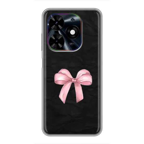 Чехол с рисунком «Бантик» для TECNO Spark Go 2024 (BG6) Чехол с рисунком «Бантик» для TECNO Spark Go 2024 (BG6)