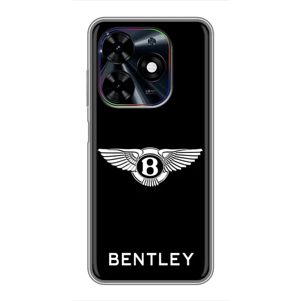 Чехол с рисунком «Logo Bentley» для TECNO Spark Go 2024 (BG6) Чехол с рисунком «Logo Bentley» для TECNO Spark Go 2024 (BG6)