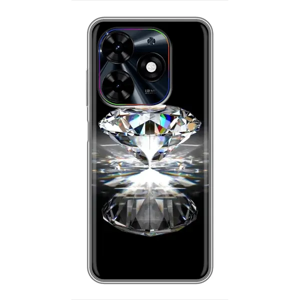 Чехол с рисунком «Бриллиант» для TECNO Spark Go 2024 (BG6) Чехол с рисунком «Бриллиант» для TECNO Spark Go 2024 (BG6)