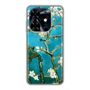 Чехол с принтом САКУРЫ на Tecno Spark Go 2024 (BG6) (Цветение Сакуры)