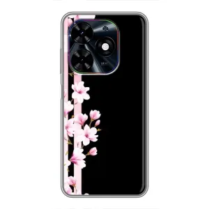 Чехлы с тематикой "ЦВЕТЫ" на Tecno Spark Go 2024 (BG6) (Цветочки)