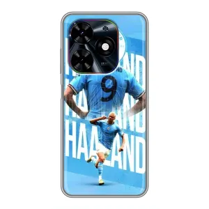 Чехлы с принтом для Tecno Spark Go 2024 (BG6) Футболист (Erling Haaland)