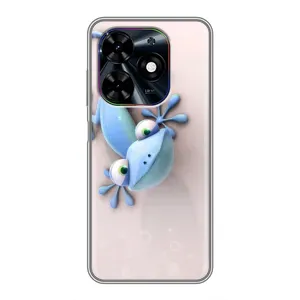 Чехлы с изображением разных животных для Tecno Spark Go 2024 (BG6) (Геккон)
