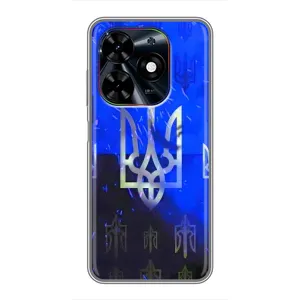 Чехол Укр Символика для Tecno Spark Go 2024 (BG6) (Герб)