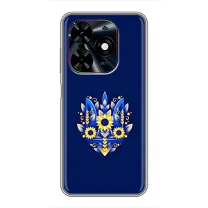 Чехол с картинкой (Патриотический ГЕРБ) на Tecno Spark Go 2024 (BG6) (герб)